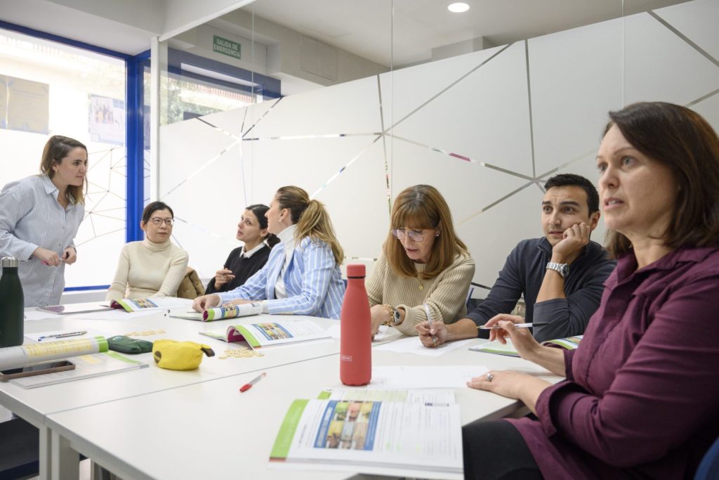 Una clase en Jaleo Madrid