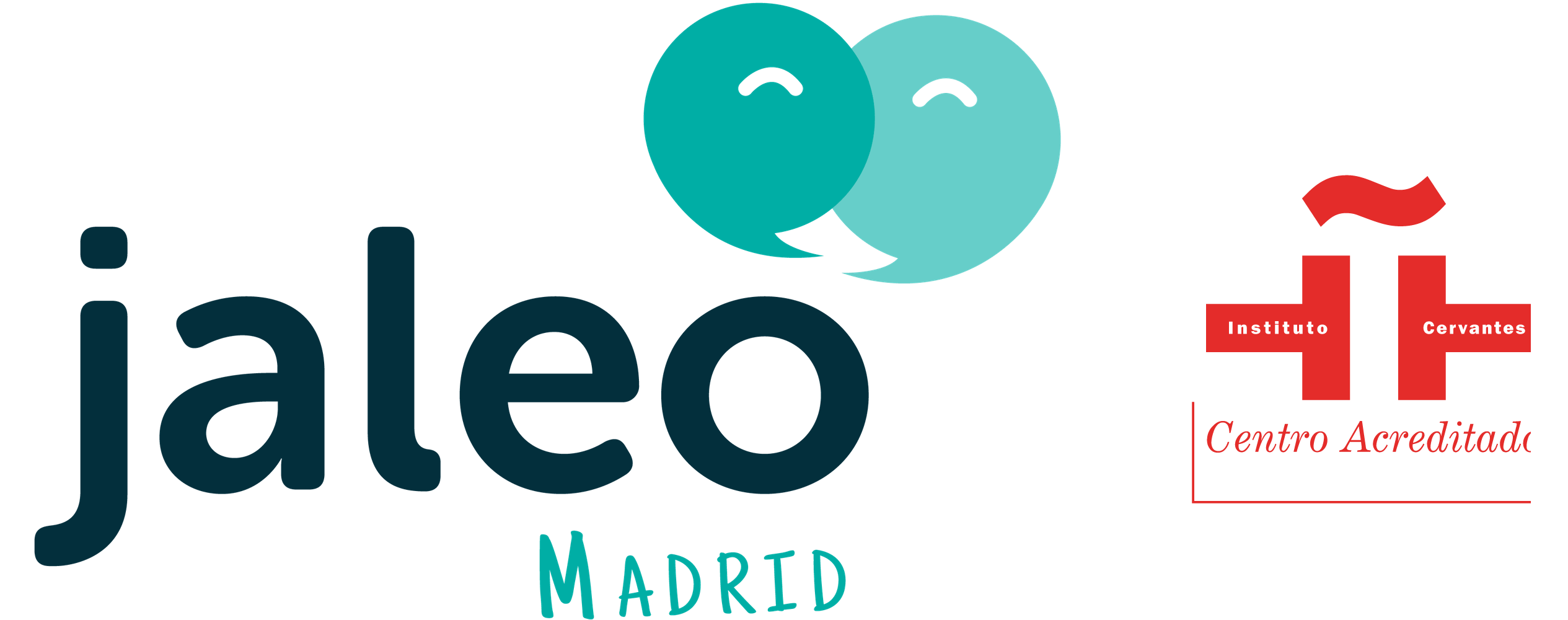 Logotipo Jaleo Madrid Spanish School Acreditado Instituto Cervantes